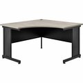 Interion By Global Industrial 48 in D X 48 in W X 30 in H, Rustic Gray, Steel Frame, Laminate Top 248999RGY